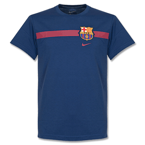 Barcelona Navy Core T-Shirt 2014 2015