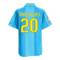 Nike Barcelona Third Shirt 2008/09 with Dani Alves 20