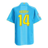 Nike Barcelona Third Shirt 2008/09 with Henry 14