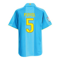 Nike Barcelona Third Shirt 2008/09 with Puyol 5