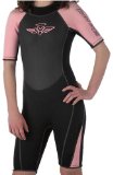 Board Angels Girls Wetsuit Black/Pink. 20p from the sale of this item goes to Teenage Cancer Trust