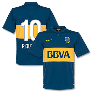 Boca Juniors Home Riquleme No.10 Shirt 2014 (Fan