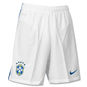 Nike Brazil Boys Away Shorts 2014 2015