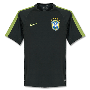 Nike Brazil Dark Green Squad Training Top 2014 2015