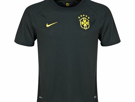 Brazil Third Shirt Black 2014 575284-337