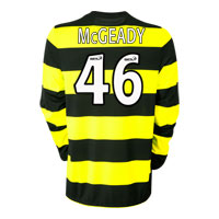 Nike Celtic Away Shirt 09 with McGeady 46 printing -