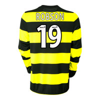 Nike Celtic Away Shirt 09 with Robson 19 printing -