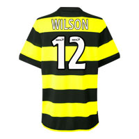 Nike Celtic Away Shirt 09 with Wilson 12 printing -