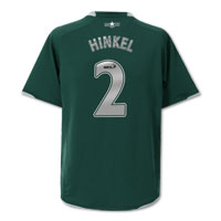 Nike Celtic Away Shirt 2007/08 with Hinkel 2 printing.
