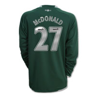 Nike Celtic Away Shirt 2007/08 with McDonald 27
