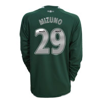 Nike Celtic Away Shirt 2007/08 with Mizuno 29