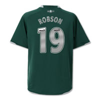 Nike Celtic Away Shirt 2007/08 with Robson 19 printing.