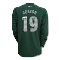 Nike Celtic Away Shirt 2007/08 with Robson 19