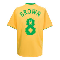 Nike Celtic Away Shirt 2008/09 with Brown 8 printing.
