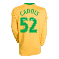 Nike Celtic Away Shirt 2008/09 with Caddis 52