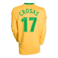 Nike Celtic Away Shirt 2008/09 with Crosas 17