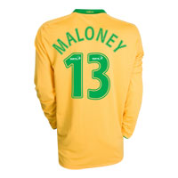 Nike Celtic Away Shirt 2008/09 with Maloney 13