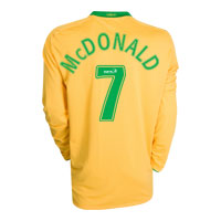 Nike Celtic Away Shirt 2008/09 with McDonald 7