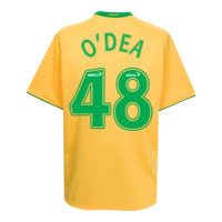 Celtic Away Shirt 2008/09 with ODea 48 printing.