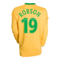 Nike Celtic Away Shirt 2008/09 with Robson 19