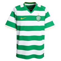 Nike Celtic Home Shirt 2008/10 - Without Sponsor.