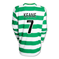 Nike Celtic Home Shirt 2008/10 with Keane 7 printing