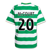 Nike Celtic Home Shirt 2008/10 with McCourt 20