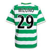Nike Celtic Home Shirt 2008/10 with Mizuno 29