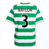 Nike Celtic Home Shirt 2008/10 with Naylor 3 printing.
