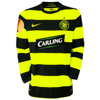 Nike Celtic UEFA Europa League Away Shirt Including