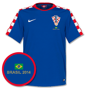 Croatia Away Supporters Shirt 2014 2015 In Free