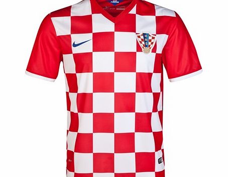 Croatia Home Shirt 2014/15 Red 578192-657