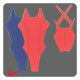 Cup X Back Aquafit Swimsuit
