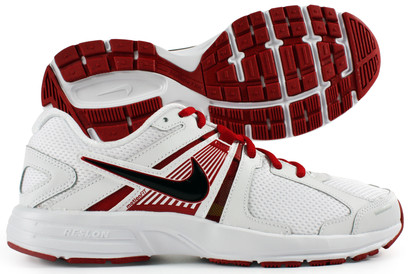 Nike Dart 10 Running Shoes White/Black/Gym Red