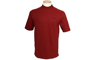 Nike Dri-Fit TW Collection Short Sleeve Textured Mock