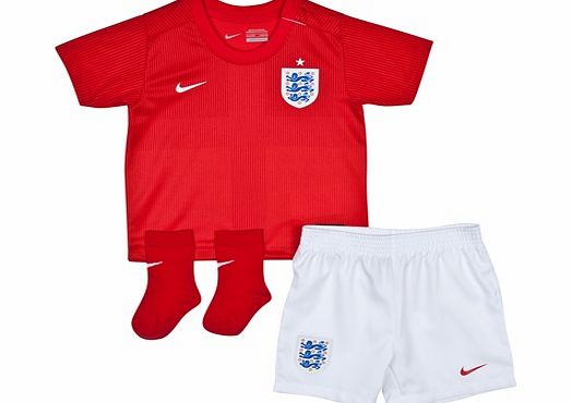 England Away Kit 2014 - Infants Red 588092-600