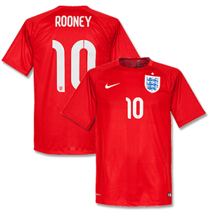 Nike England Away Rooney Shirt 2014 2015