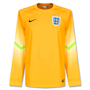 Nike England Home L/S GK Shirt 2014 2015