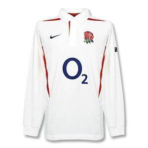 Nike England Home Rugby Replica Shirt Junior