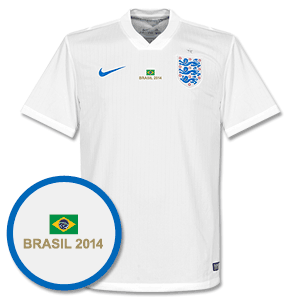 Nike England Home Shirt 2014 2015 Inc Free Brazil