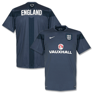 Nike England Navy Squad Pre Match Top 2014 2015