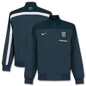 Nike England Navy Squad Sideline Jacket 2014 2015