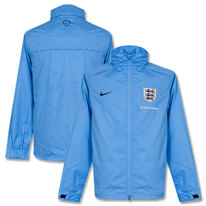 Nike England Rain Jacket - Light Blue 2013 2014