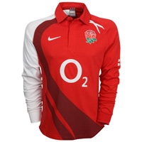 Nike England Rugby Supporters Away Shirt - Long