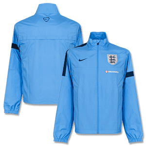 Nike England Sideline Woven Jacket - Light Blue 2013