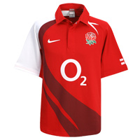 Nike England Supporters Away Rugby Shirt - Short