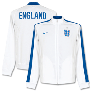 Nike England White Authentic N98 Track Jacket 2014 2015
