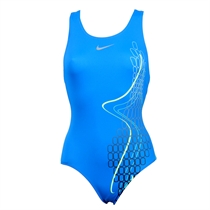 fastback swimsuit - blue