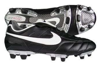 Nike Air Legend Moulded FG Football Boots Black / White