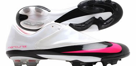 Nike Football Boots Nike Mercurial Vapor V FG Football Boot White/Pink